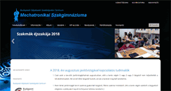 Desktop Screenshot of mechatronika.hu